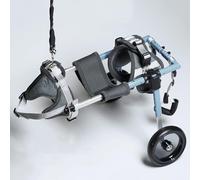 Sedia a rotelle regolabile per cani - Mobility Walker per cani di piccola e grande taglia ideale per la riabilitazione e il supporto delle gambe posteriori migliora la mobilità e la qualità della vita