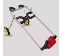 Sedia a rotelle regolabile per cani per debolezza della gamba posteriore - Carrello di recupero leggero per cani di taglia piccola, media e grande - Passeggino di supporto per la mobilità degli