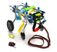 Sedia a rotelle regolabile per la riabilitazione dei cani paralizzati - Supporto completo