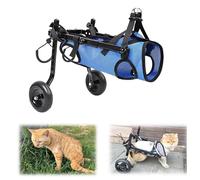Sedia a rotelle regolabile per supporto per zampe posteriori - Aiuto per la mobilità per cani con disabilità alle gambe posteriori - Walker riabilitativo per migliorare il movimento del cane