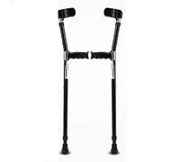 Sedia a rotelle walker, persone con disabili per il gomito di riabilitazione con bastoncini da passeggiate antissumi ascelle ascelle in lega leggera in lega di alluminio non slittata con ospedale è