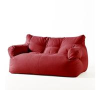 Sedia A Sacco Divano Doppio Divano Pigro Camera da Letto for Il Tempo Libero Soggiorno Balcone Moderno Semplice (Senza Riempitivi)(Color:Red)