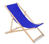 Sdraio in Legno Lettino Faggio Green Blue Pieghevole
