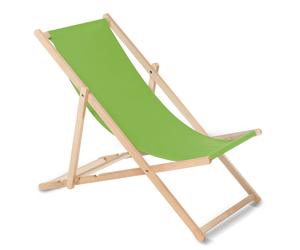 Sedia a sdraio in legno di alta qualit? GreenBlue