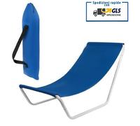 SEDIA A SDRAIO LETTINO DA SPIAGGIA GIARDINO MARE PISCINA PORTATILE