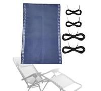 Sedia a sdraio pieghevole in tessuto 160x43 cm, traspirante, resistente