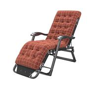 sedia a sdraio pieghevole, sedia da giardino pieghevole con regolazione multiposizione lettino da massaggio portatile leggero con tappetino e schienale rimovibili - 5 colori (colore: rosso)