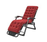sedia a sdraio pieghevole, sedia da giardino pieghevole con regolazione multiposizione lettino da massaggio portatile leggero con tappetino e schienale rimovibili - 5 colori (colore: rosso)