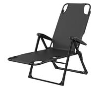 Sedia a sdraio pieghevole Zero Gravity per esterni, con reclinabile regolabile, super larghezza, per cortile, patio, poltrona, lettino prendisole, sdraio reclinabile, sedia da giardino