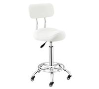 Sedia A Sella, Sedia Sgabello Professionale Con Supporto For La Schiena, Altezza Regolabile, For Ufficio, Centro Medico, Massaggi, Salone Di Disegno(Color2)