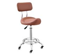 Sedia A Sella, Sedia Sgabello Professionale Con Supporto For La Schiena, Altezza Regolabile, For Ufficio, Centro Medico, Massaggi, Salone Di Disegno(Color4)