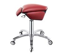 Sedia A Sella, Sgabello Ergonomico E Confortevole Con Ruote Universali Anti-groviglio, For Centri Estetici, Centri Massaggi E Studi Clinici