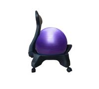 Sedia a Sfera for Esercizi con Schienale for allenamenti di Yoga e Pilates | Sedia da ufficio ergonomica, sedia a sfera for l'equilibrio for uffici domestici, migliora la postura