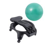 Sedia a Sfera Sedia Da Ufficio Con Palla Da Yoga E Base Di Stabilità, Palla