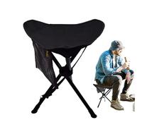 Sedia A Treppiede | 100kg Peso Massimo Sedia Pieghevole Da Picnic | Sgabello Portatile Per Escursionismo,per Adulti Campeggio Viaggio Escursionismo Zaino in Spalla BBQ Picnic Concerto