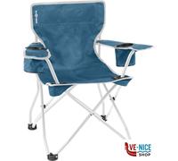 Sedia da campeggio per bambino Brunner Action Kids Equiframe Colore: grigio/blu