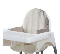 Sedia alta imbottita: supporto ergonomico, cuscini di seduta in materiale facile da pulire per bambini piccoli, amichevoli di viaggio, compatibile con la maggior parte dei modelli, soluzione