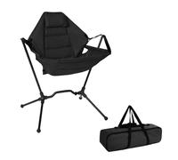 Sedia Amaca a dondolo per - Sedia a dondolo da esterno portatile con schienale alto | Sedia da trekking da campeggio, Sedia a dondolo da campo portatile e regolabile per cortile, patio, soggiorno