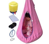 Sedia amaca per - Altalena interna ed esterna, design imbottito confortevole, materiale in tessuto Oxford robusto, sedia rilassante a sospensione liscia | Altalena per Pelo