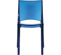 SEDIA B SIDE GRANDSOLEIL FUME'- IMPILABILE- ROSSO RUBINO-BLU ELETTRICO