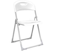 Sedia bianca brasil richiudibile salvaspazio