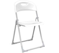 Sedia bianca brasil richiudibile salvaspazio