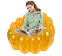 Sedia Blow Up - Divano gonfiabile gonfiabile | Divano ad aria portatile, sedile in gelatina per adulti, sedia da film leggera, elegante mobile pieno d'aria per soggiorno interno e terrazza esterna