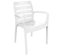 Sedia in resina Poltrone seduta bianca per interno esterno da balcone terrazza g