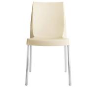 SEDIA BOULEVARD GRAND SOLEIL IMPILABILE OPACA GAMBE IN ALLUMINIO