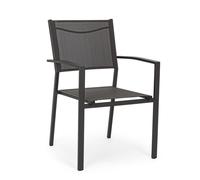 SEDIA C-BR HILDE ANTRACITE LH32 - BIZZOTTO