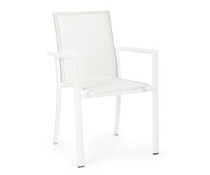 Sedia C-br Konnor Bianco Bizzotto cod.0662737