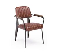 Sedia C-Br Nelly Arancio Scuro Vintage