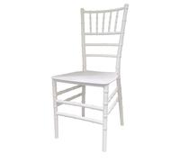 Sedia Chiavarina in Resina per la cerimonia matrimonio giardino terrazza