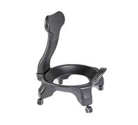 Sedia Classica Con Sfera Di Equilibrio, Sedile Con Sfera Di Yoga Con Base | Sedie ergonomiche con palla for esercizi, for ufficio domestico e aula