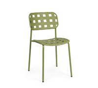Sedia da giardino senza cuscino Clover in polipropilene verde turtle Verde