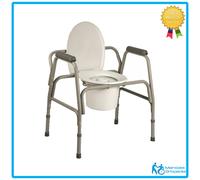 SEDIA COMODA BARIATRICA 3-IN-1 RIALZO WC E PER DOCCIA PERSONE SOVRAPPESO