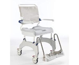 SEDIA COMODA DA DOCCIA - RUOTE DA 5" - INGOMBRO RIDOTTO - Ocean Ergo