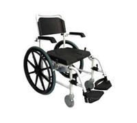 Sedia comoda in alluminio LIBERA per wc e doccia