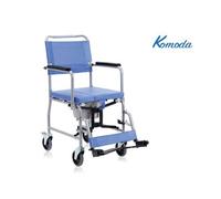 Sedia comoda linea Komoda Moretti 4 ruote piroettanti con freno di stazionamento