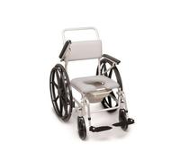 Sedia Comoda Wc E Doccia Con Ruote Autospinta braccioli ribaltabili Moretti