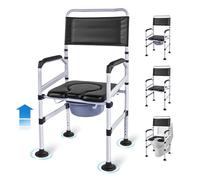 Sedia comoda wc per anziani，Rialzo wc per anziani, Comoda wc Alzawater per anziani, Wc per disabili，Alzawater per water protesi anca, Rialzo bidet per disabili, alza bidet per anziani universale