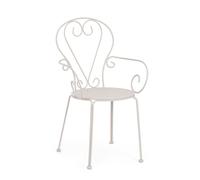 SEDIA CON BRACCIOLI ETIENNE DA ESTERNO GRIZ BIZZOTTO