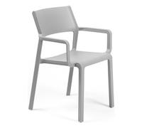 Sedia con braccioli polipropilene TRILL Armchair Grigio 40250 03 000