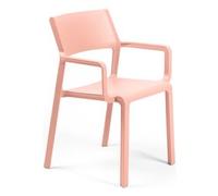Sedia con braccioli polipropilene TRILL Armchair Rosa bouquet 40250 08 000