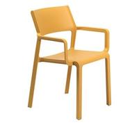 Sedia con braccioli polipropilene TRILL Armchair Senape 40250 56 000