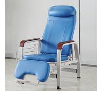 Sedia con disegno di sangue - completamente reclinabile con braccioli e poggiatesta per laboratori e cliniche, ideale per il comfort del paziente e le procedure mediche