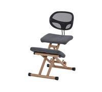 Sedia con schienale for ADHD, sedia ergonomica for inginocchiarsi, sgabello for computer con buona postura, for alleviare e migliorare il dolore alla schiena e al collo