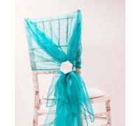 Sedia Cover Cappuccio Organza Vari Colori Matrimonio Evento Venue Decorazione