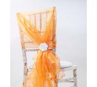 Sedia Cover Cappuccio Organza Vari Colori Matrimonio Evento Venue Decorazione