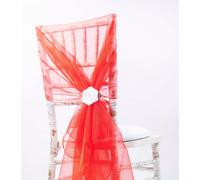 Sedia Cover Cappuccio Organza Vari Colori Matrimonio Evento Venue Decorazione